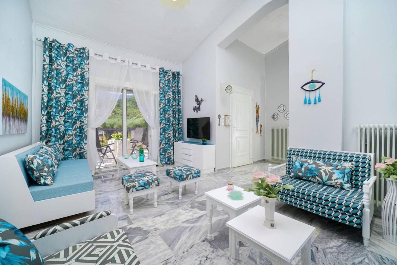 Yiayia And Papou Luxury House Apartment Лименас Екстериор снимка